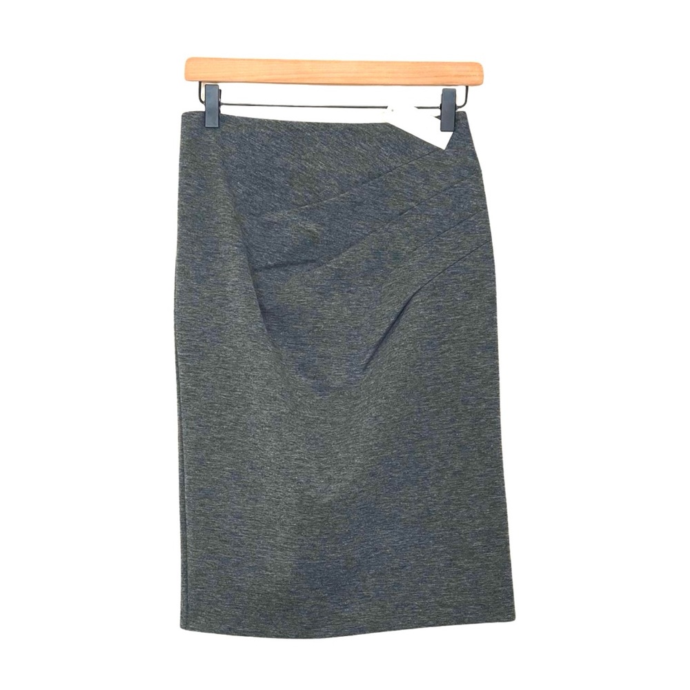 New York & Company Gray Stretch Skirt Size 2